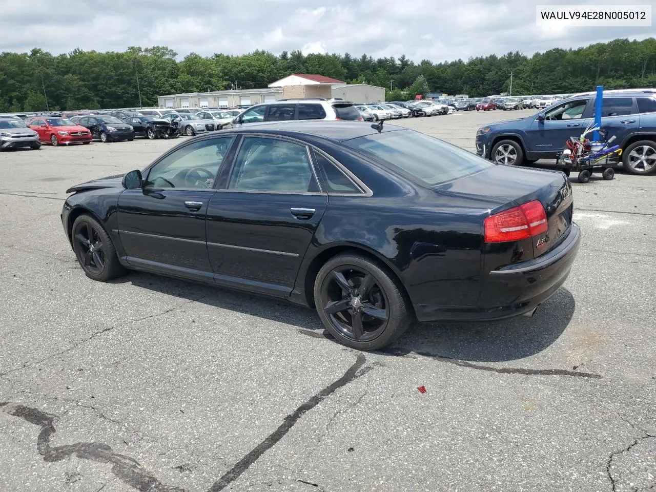 2008 Audi A8 4.2 Quattro VIN: WAULV94E28N005012 Lot: 61692775