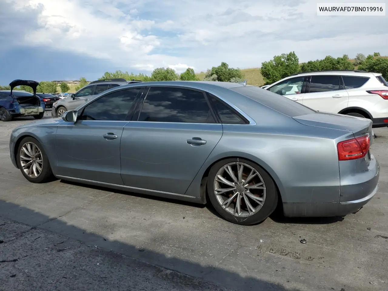 2011 Audi A8 L Quattro VIN: WAURVAFD7BN019916 Lot: 61200855