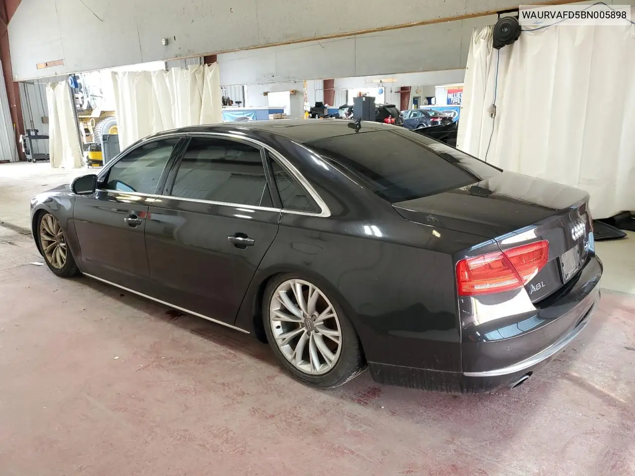 2011 Audi A8 L Quattro VIN: WAURVAFD5BN005898 Lot: 61433365