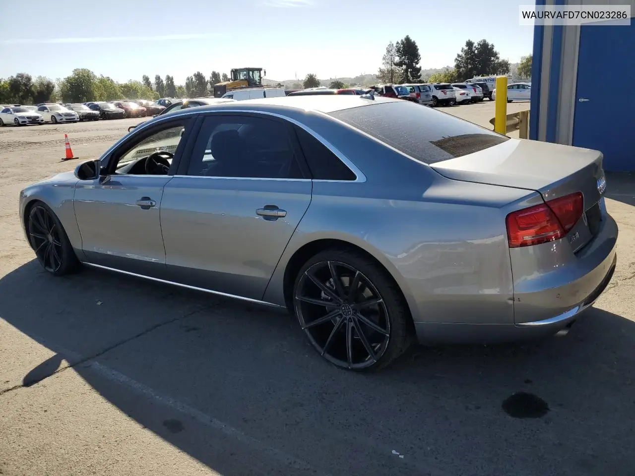 2012 Audi A8 L Quattro VIN: WAURVAFD7CN023286 Lot: 56594745