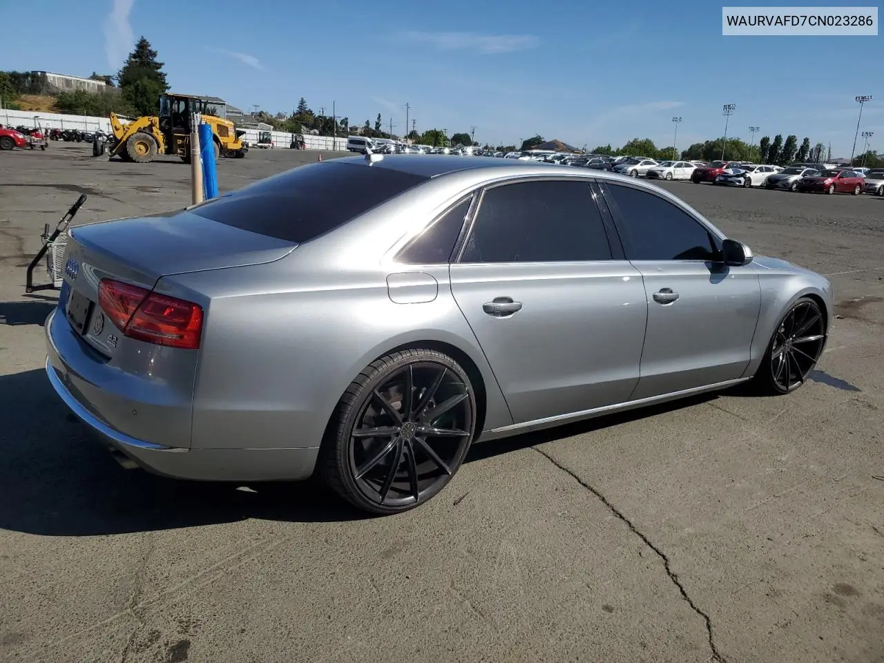 2012 Audi A8 L Quattro VIN: WAURVAFD7CN023286 Lot: 56594745