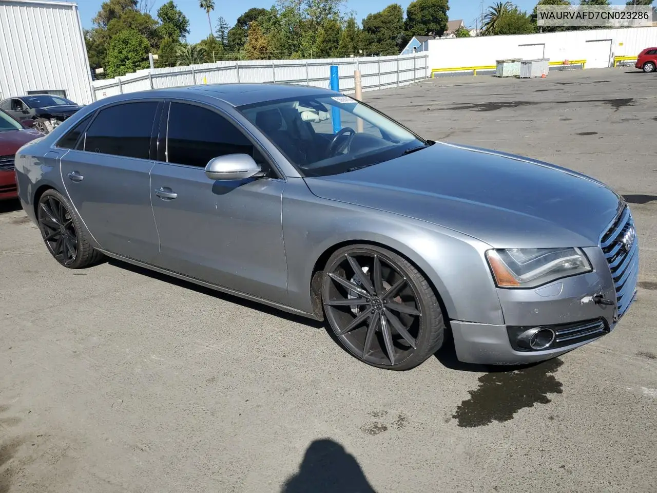 2012 Audi A8 L Quattro VIN: WAURVAFD7CN023286 Lot: 56594745