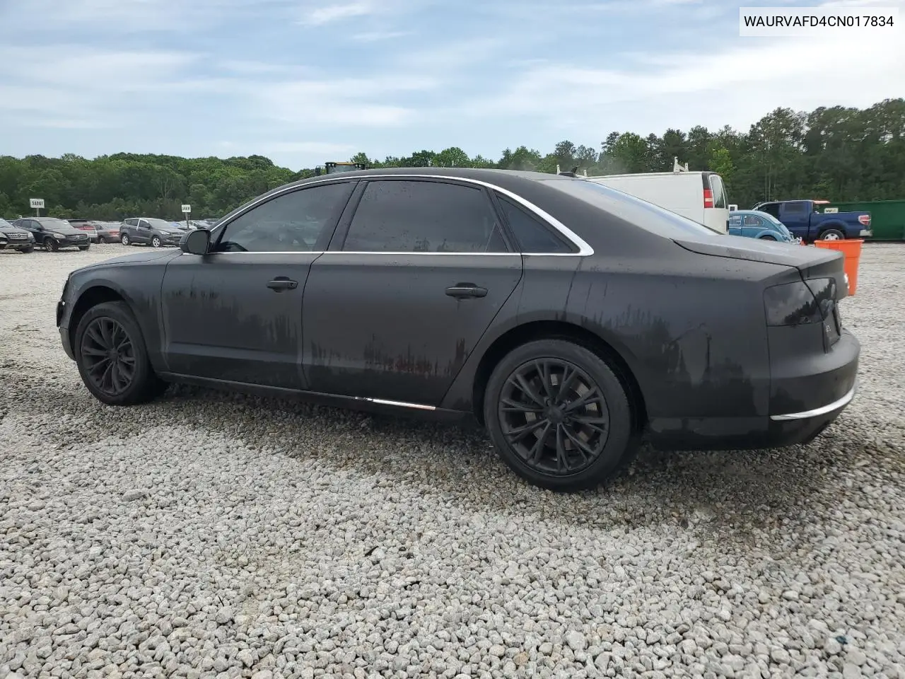 2012 Audi A8 L Quattro VIN: WAURVAFD4CN017834 Lot: 56951795