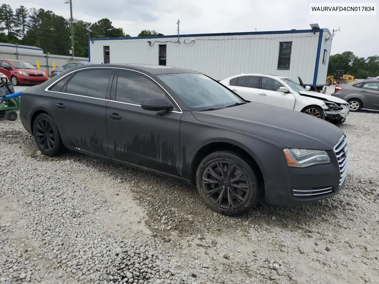 2012 Audi A8 L Quattro VIN: WAURVAFD4CN017834 Lot: 56951795