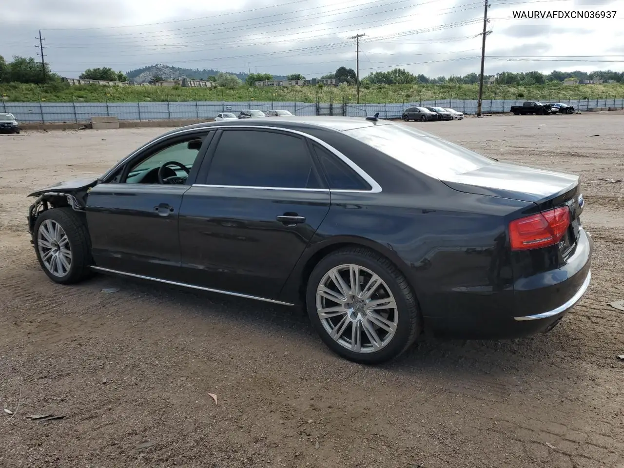 2012 Audi A8 L Quattro VIN: WAURVAFDXCN036937 Lot: 62557305