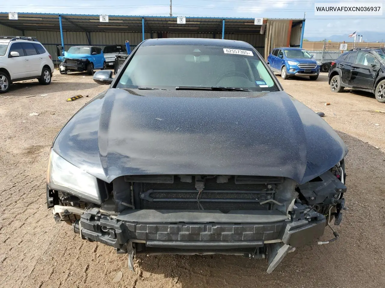 2012 Audi A8 L Quattro VIN: WAURVAFDXCN036937 Lot: 62557305