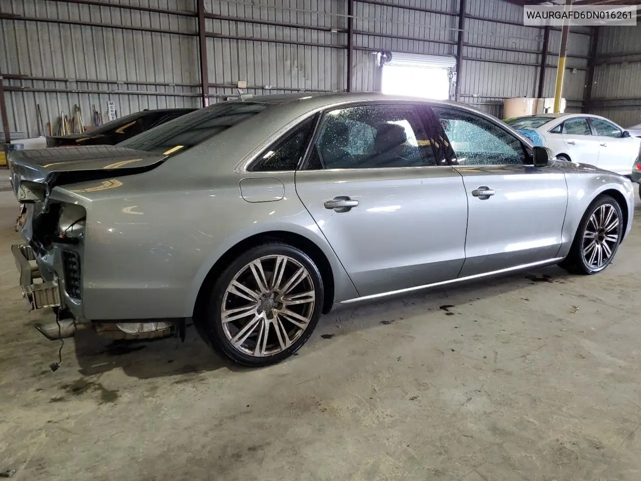 2013 Audi A8 L Quattro VIN: WAURGAFD6DN016261 Lot: 46955715