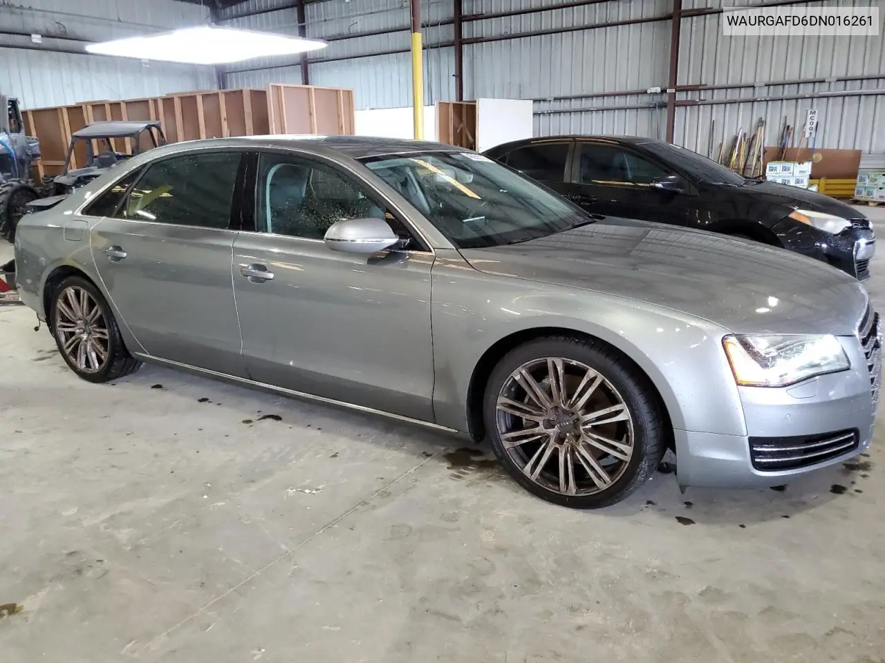 2013 Audi A8 L Quattro VIN: WAURGAFD6DN016261 Lot: 46955715