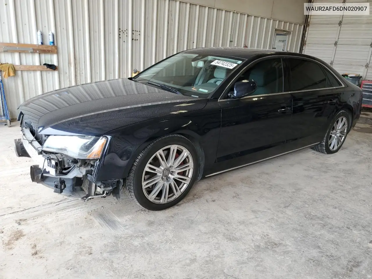 2013 Audi A8 L Quattro VIN: WAUR2AFD6DN020907 Lot: 54742325