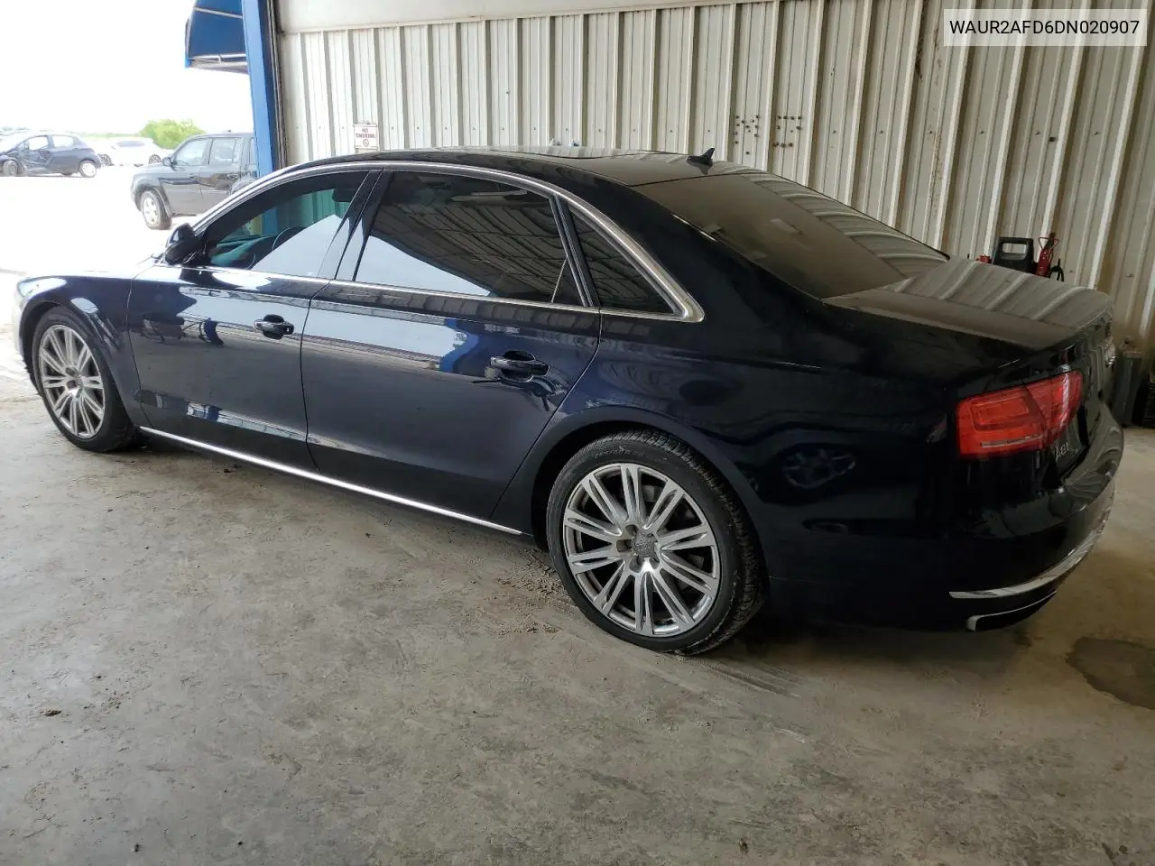 2013 Audi A8 L Quattro VIN: WAUR2AFD6DN020907 Lot: 54742325