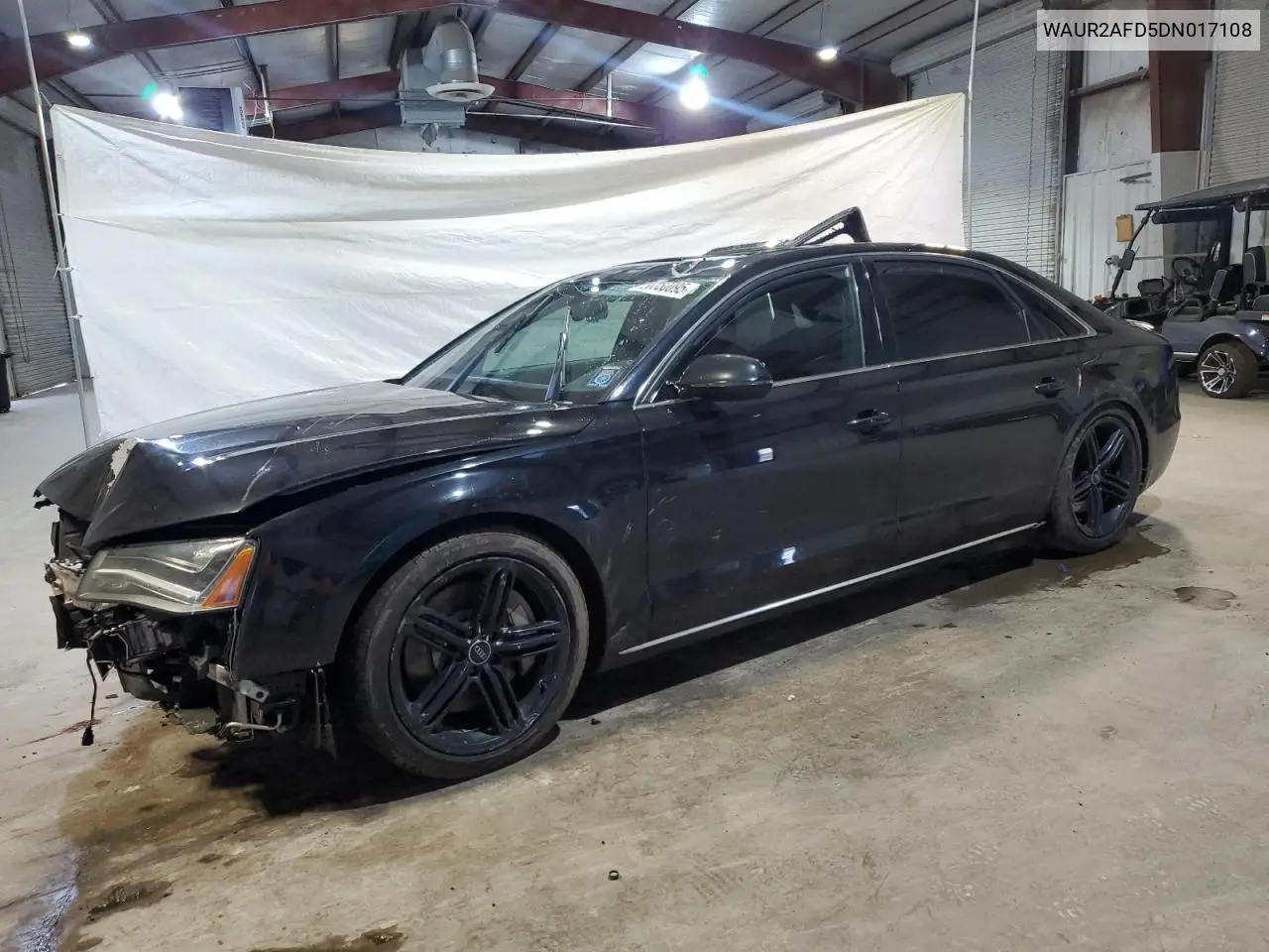 2013 Audi A8 L Quattro VIN: WAUR2AFD5DN017108 Lot: 56350095