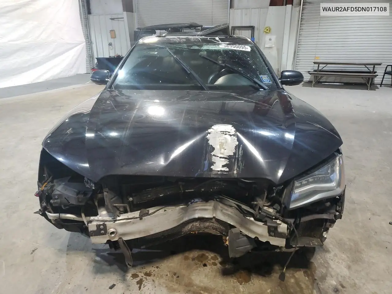 2013 Audi A8 L Quattro VIN: WAUR2AFD5DN017108 Lot: 56350095