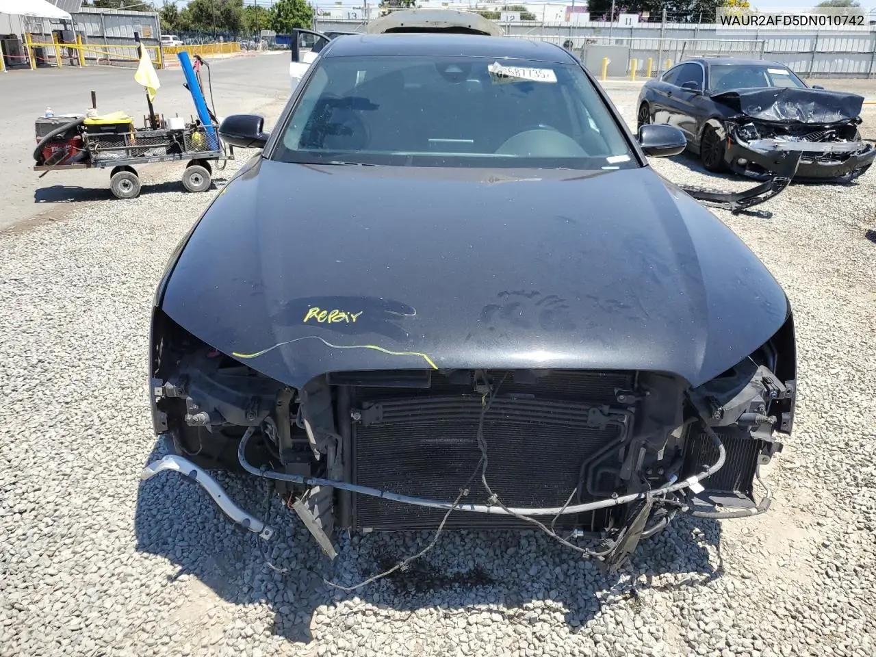 2013 Audi A8 L Quattro VIN: WAUR2AFD5DN010742 Lot: 62687735