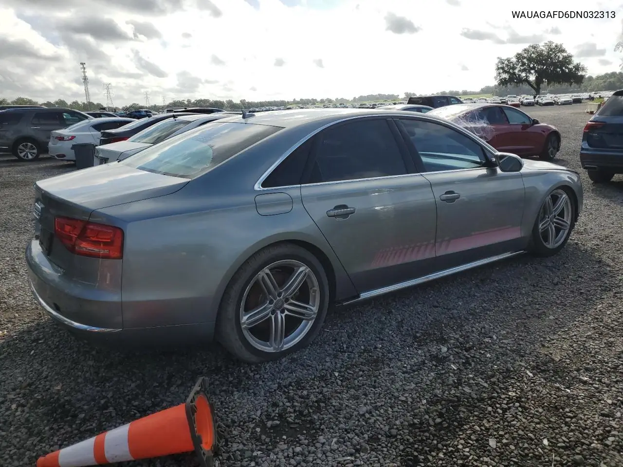 2013 Audi A8 Quattro VIN: WAUAGAFD6DN032313 Lot: 65157945