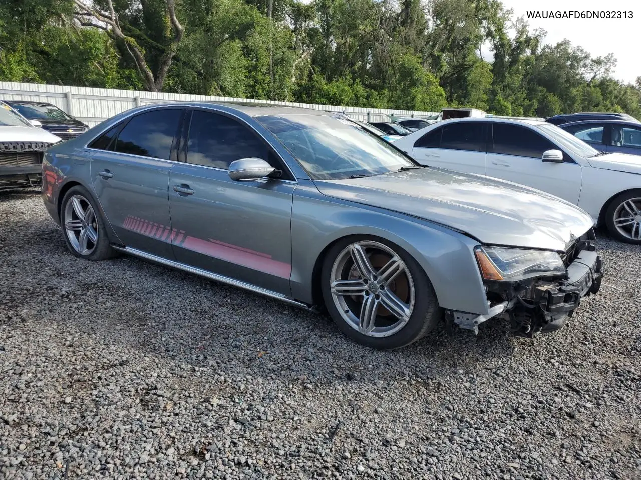 2013 Audi A8 Quattro VIN: WAUAGAFD6DN032313 Lot: 65157945