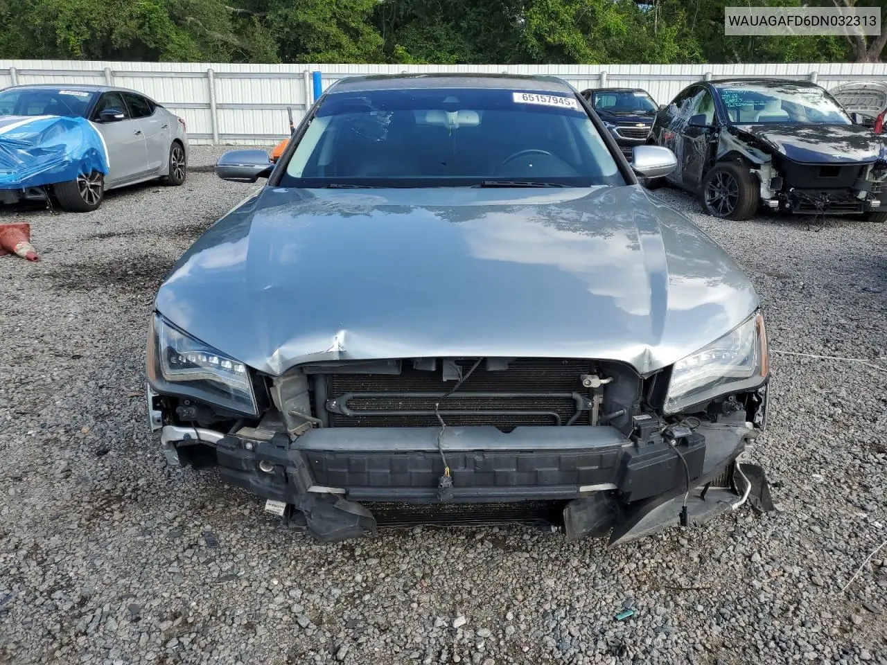 2013 Audi A8 Quattro VIN: WAUAGAFD6DN032313 Lot: 65157945
