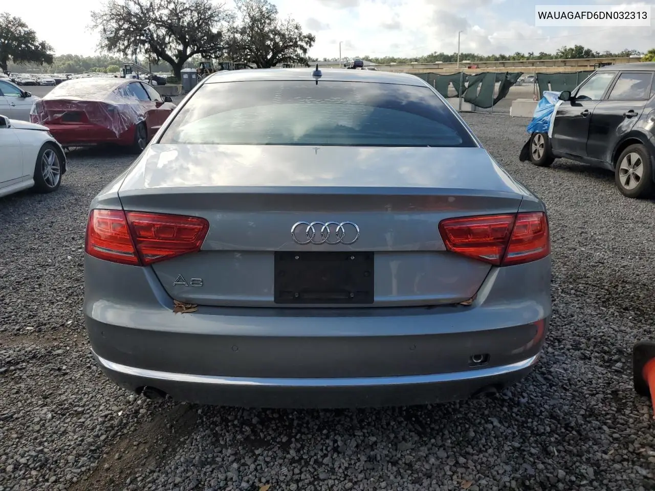 2013 Audi A8 Quattro VIN: WAUAGAFD6DN032313 Lot: 65157945