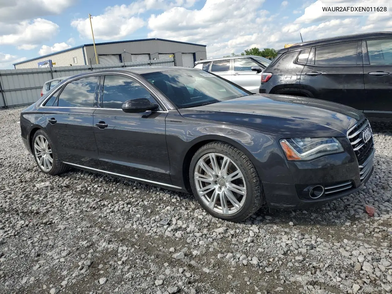 2014 Audi A8 L Quattro VIN: WAUR2AFDXEN011628 Lot: 55423285