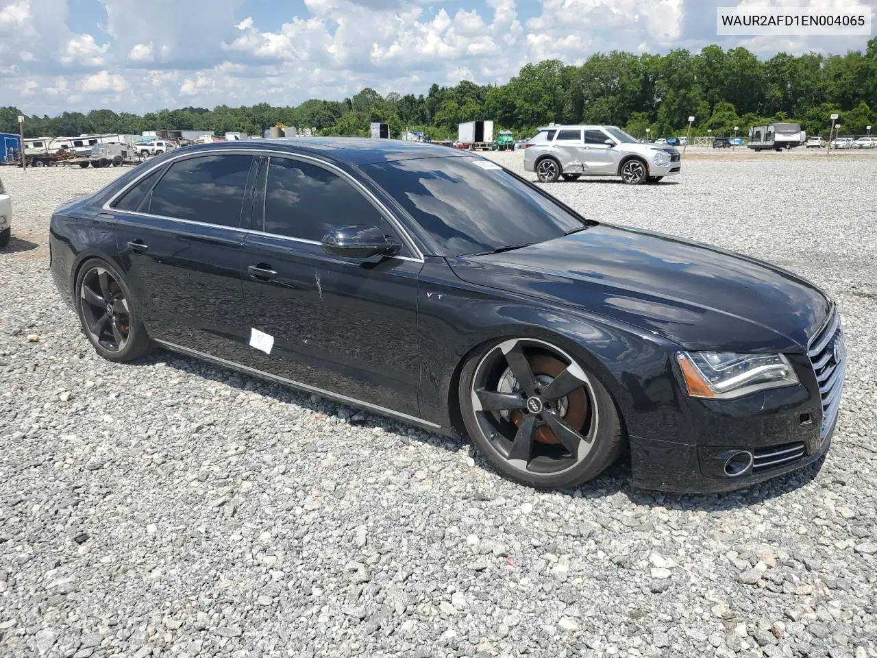 2014 Audi A8 L Quattro VIN: WAUR2AFD1EN004065 Lot: 62852345