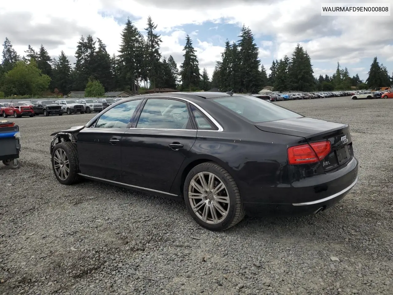 2014 Audi A8 L Tdi Quattro VIN: WAURMAFD9EN000808 Lot: 63660245
