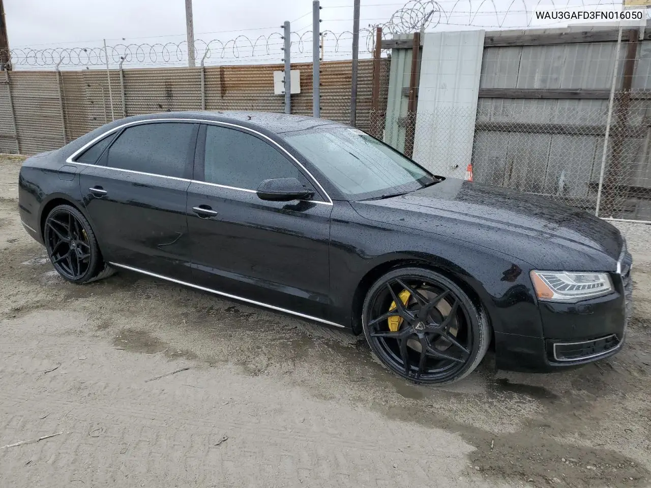 2015 Audi A8 L Quattro VIN: WAU3GAFD3FN016050 Lot: 56054245