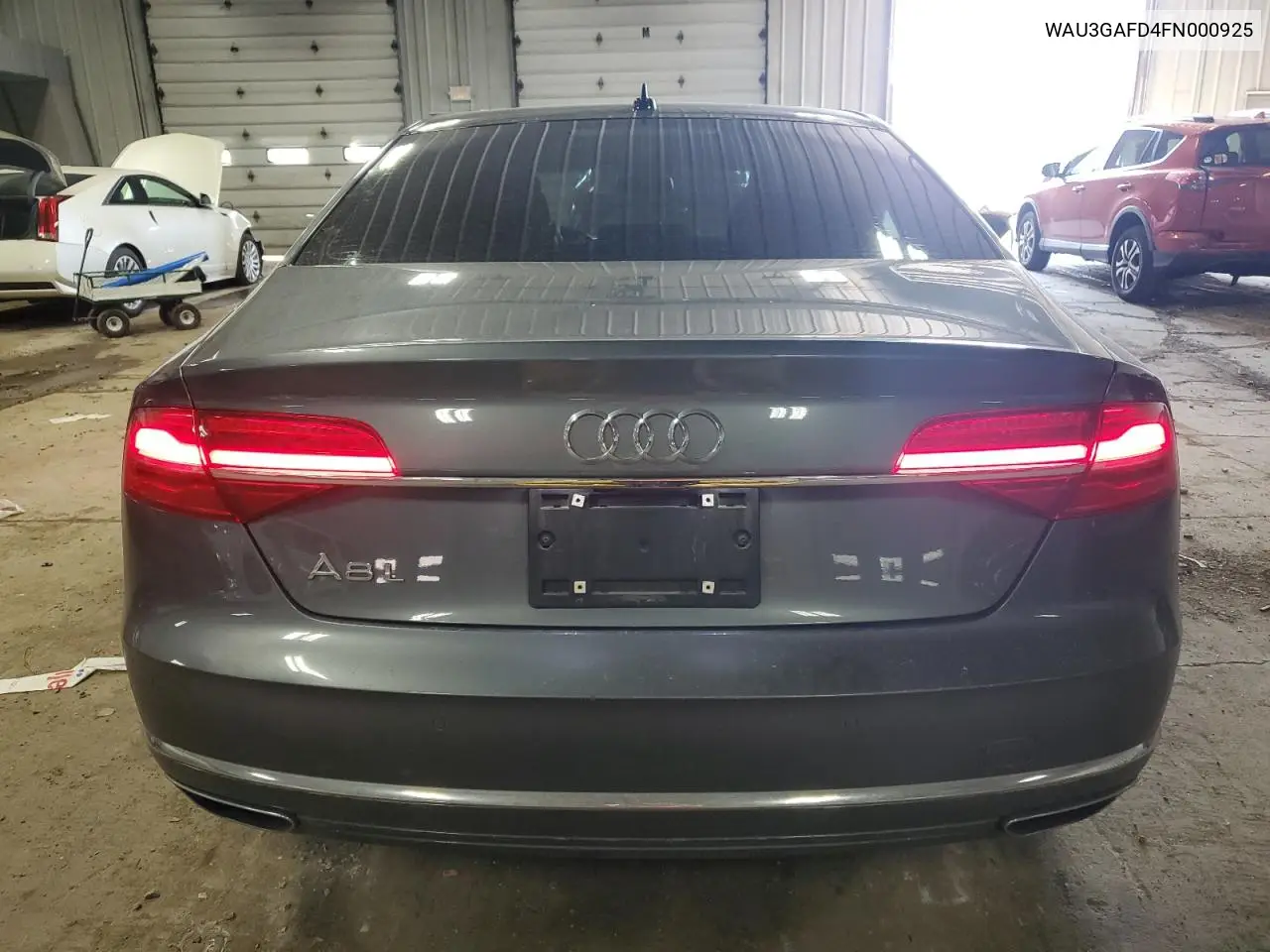 2015 Audi A8 L Quattro VIN: WAU3GAFD4FN000925 Lot: 56969755