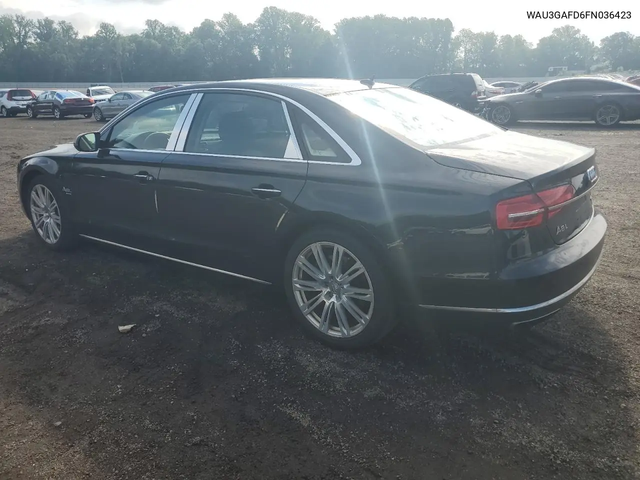 2015 Audi A8 L Quattro VIN: WAU3GAFD6FN036423 Lot: 60436925