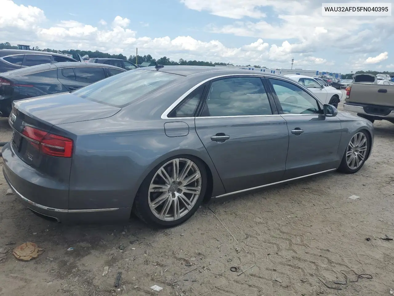 2015 Audi A8 L Quattro VIN: WAU32AFD5FN040395 Lot: 60909515