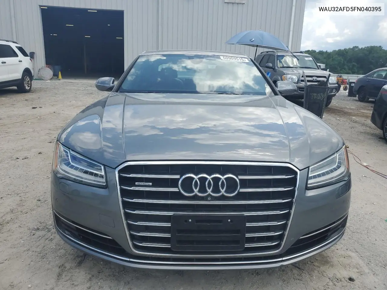2015 Audi A8 L Quattro VIN: WAU32AFD5FN040395 Lot: 60909515