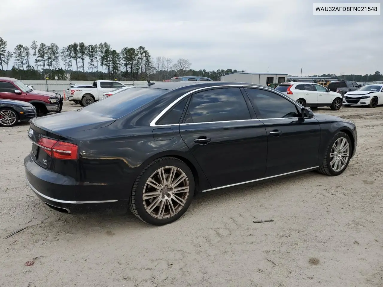 2015 Audi A8 L Quattro VIN: WAU32AFD8FN021548 Lot: 62009605