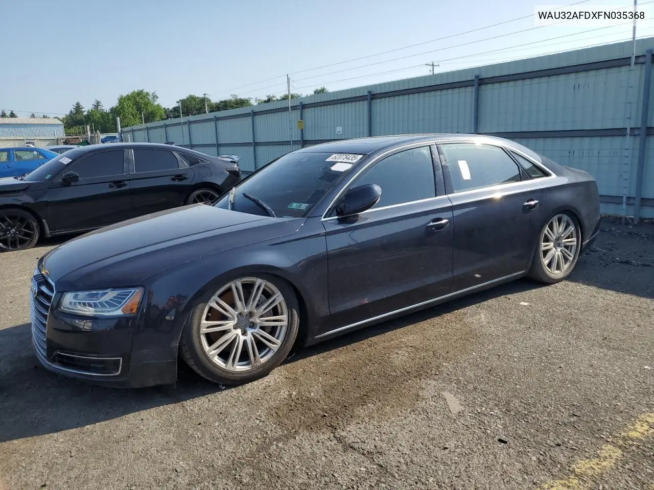 2015 Audi A8 L Quattro VIN: WAU32AFDXFN035368 Lot: 62078435