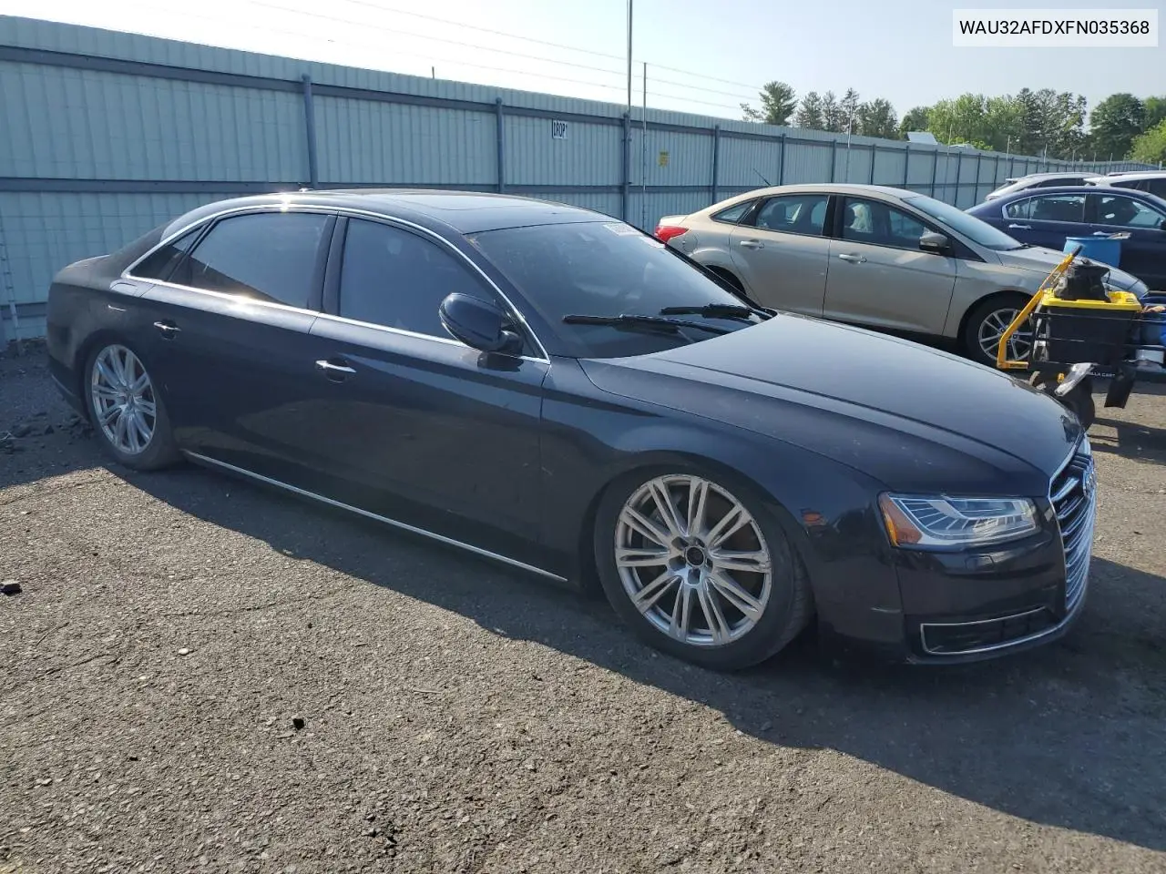 2015 Audi A8 L Quattro VIN: WAU32AFDXFN035368 Lot: 62078435