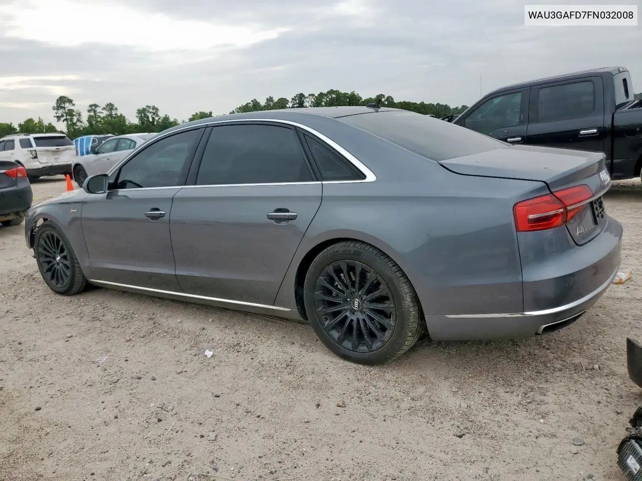 2015 Audi A8 L Quattro VIN: WAU3GAFD7FN032008 Lot: 64984855
