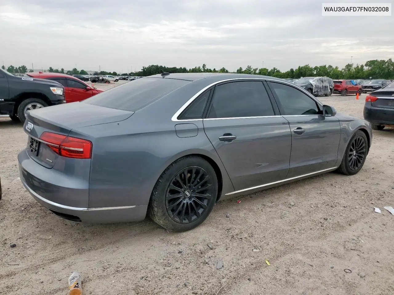 2015 Audi A8 L Quattro VIN: WAU3GAFD7FN032008 Lot: 64984855