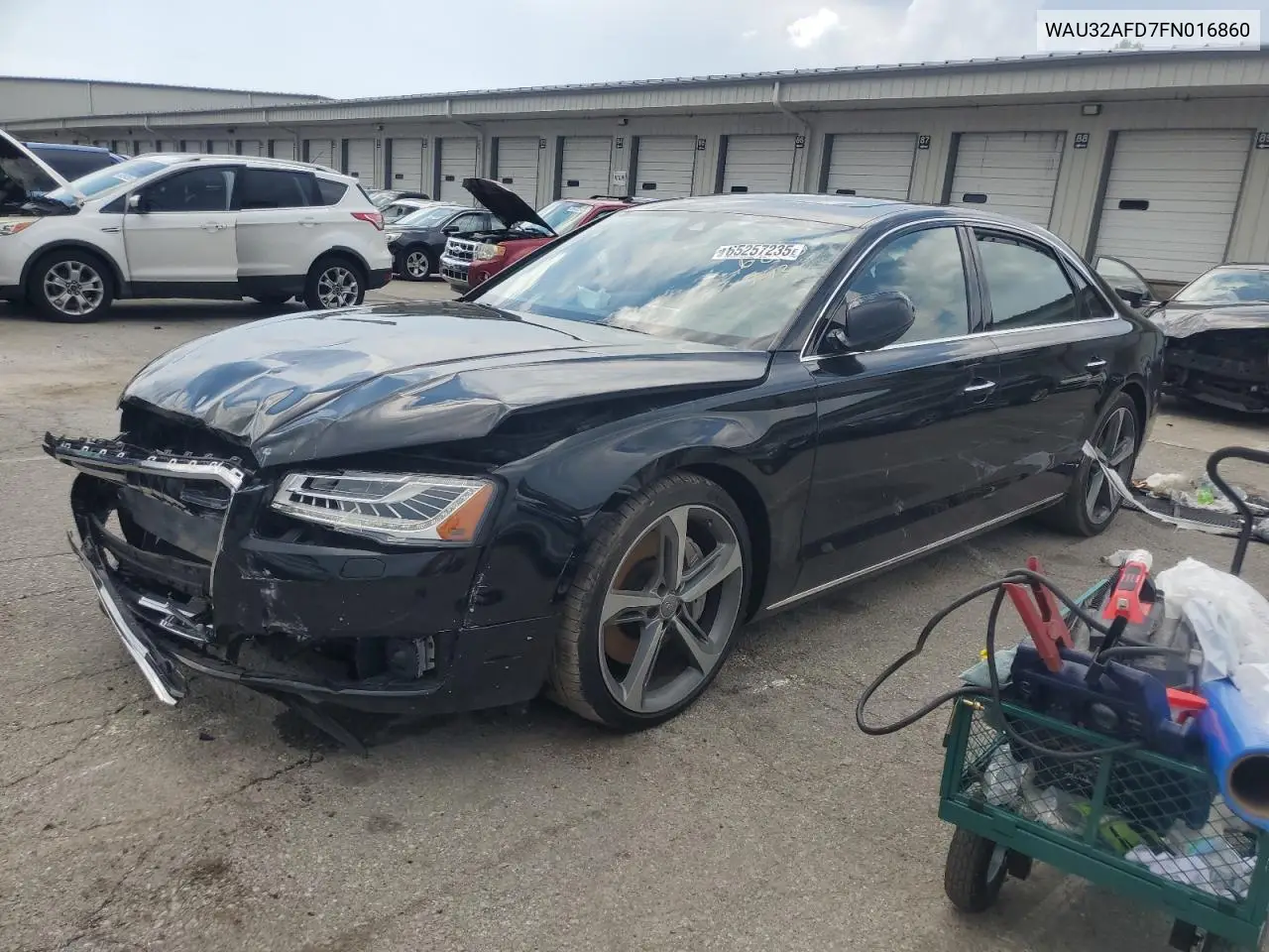2015 Audi A8 L Quattro VIN: WAU32AFD7FN016860 Lot: 65257235