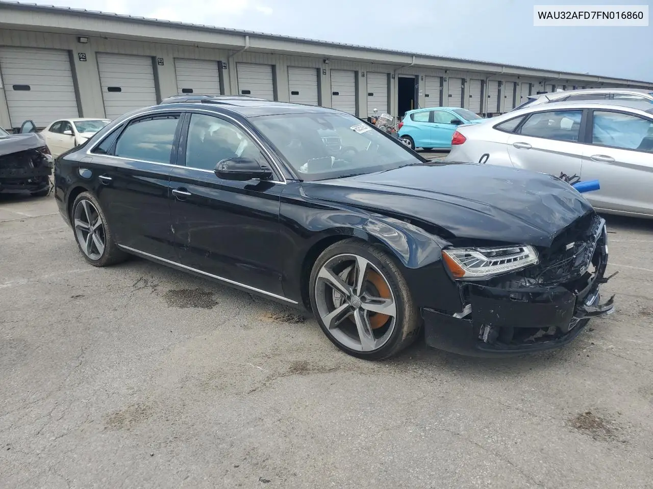 2015 Audi A8 L Quattro VIN: WAU32AFD7FN016860 Lot: 65257235