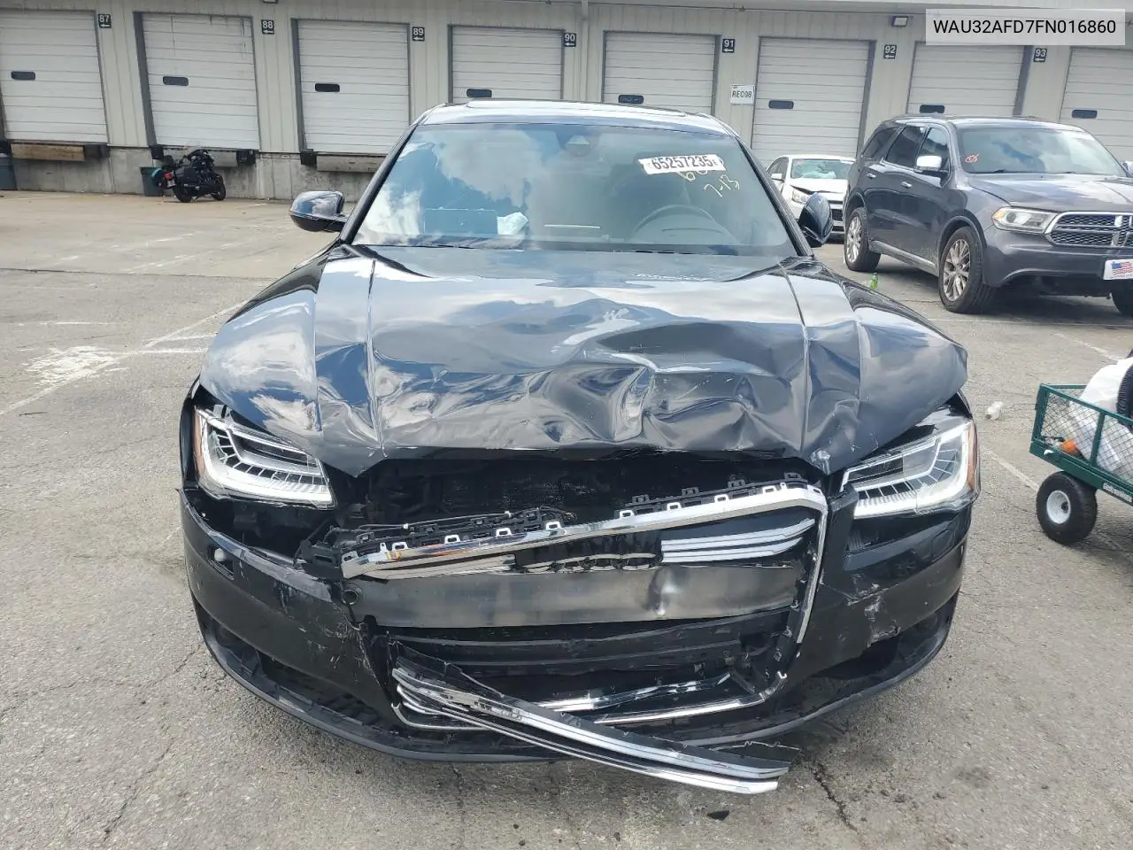 2015 Audi A8 L Quattro VIN: WAU32AFD7FN016860 Lot: 65257235