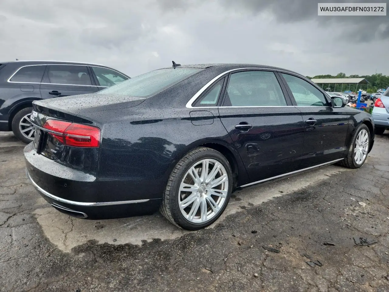 2015 Audi A8 L Quattro VIN: WAU3GAFD8FN031272 Lot: 65835975