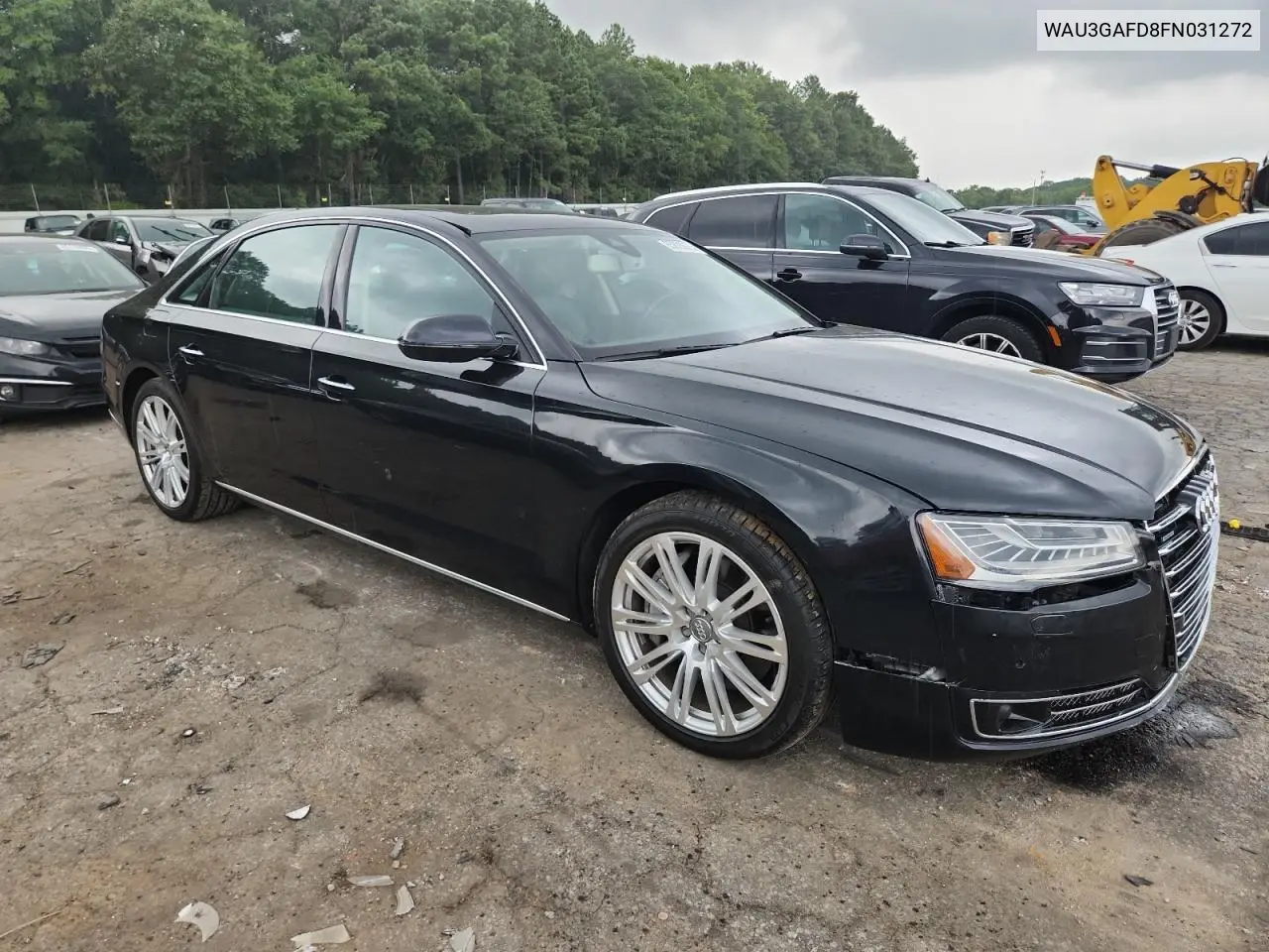 2015 Audi A8 L Quattro VIN: WAU3GAFD8FN031272 Lot: 65835975