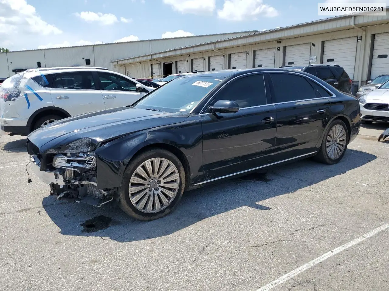 2015 Audi A8 L Quattro VIN: WAU3GAFD5FN010251 Lot: 66081825