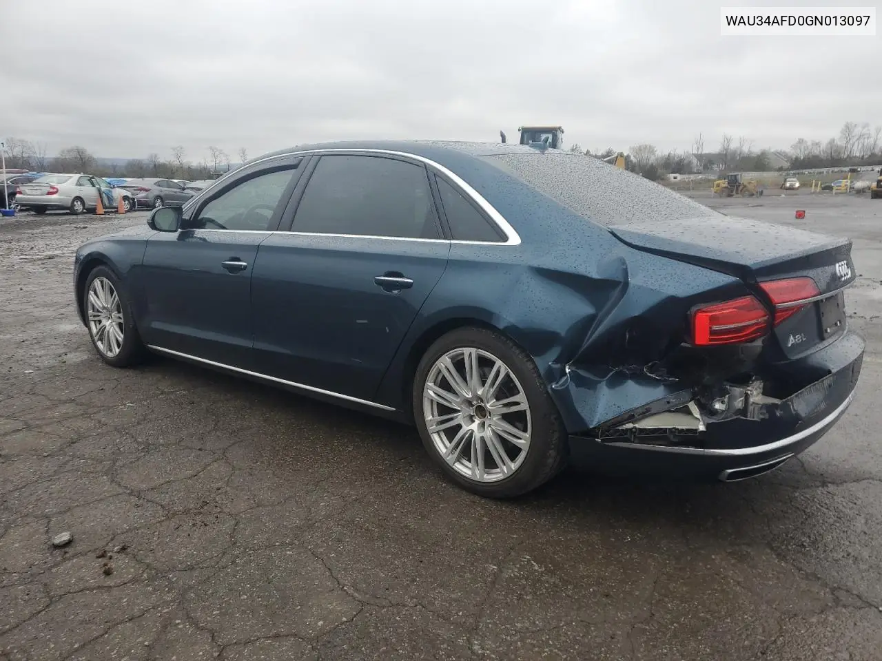 2016 Audi A8 L Quattro VIN: WAU34AFD0GN013097 Lot: 51692225