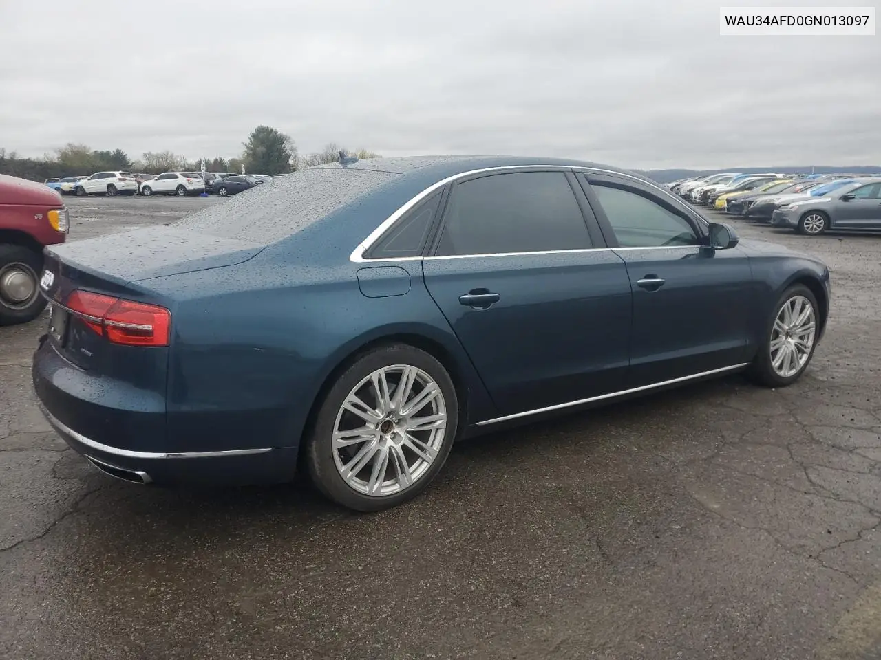 2016 Audi A8 L Quattro VIN: WAU34AFD0GN013097 Lot: 51692225