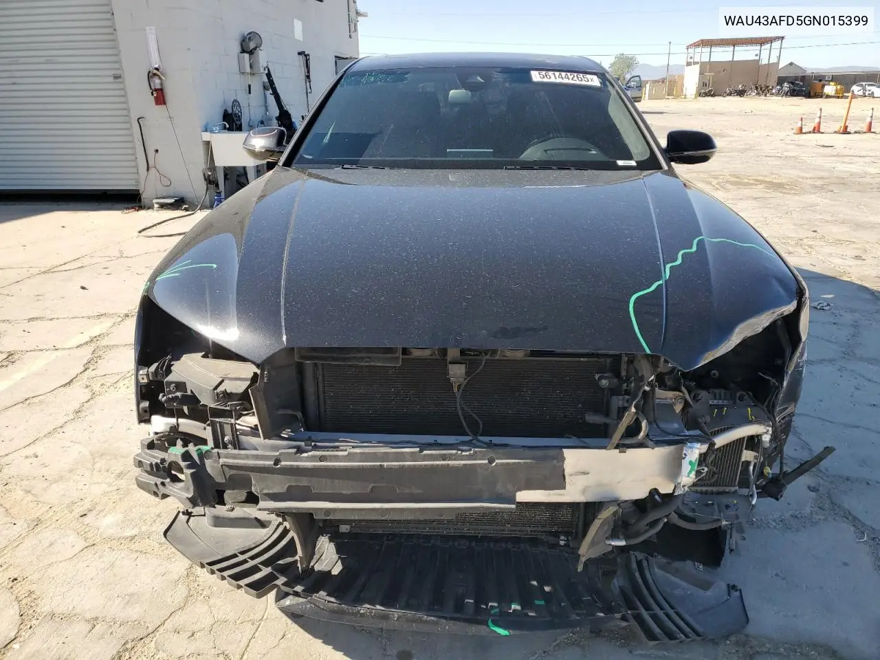 2016 Audi A8 L Quattro VIN: WAU43AFD5GN015399 Lot: 56144265