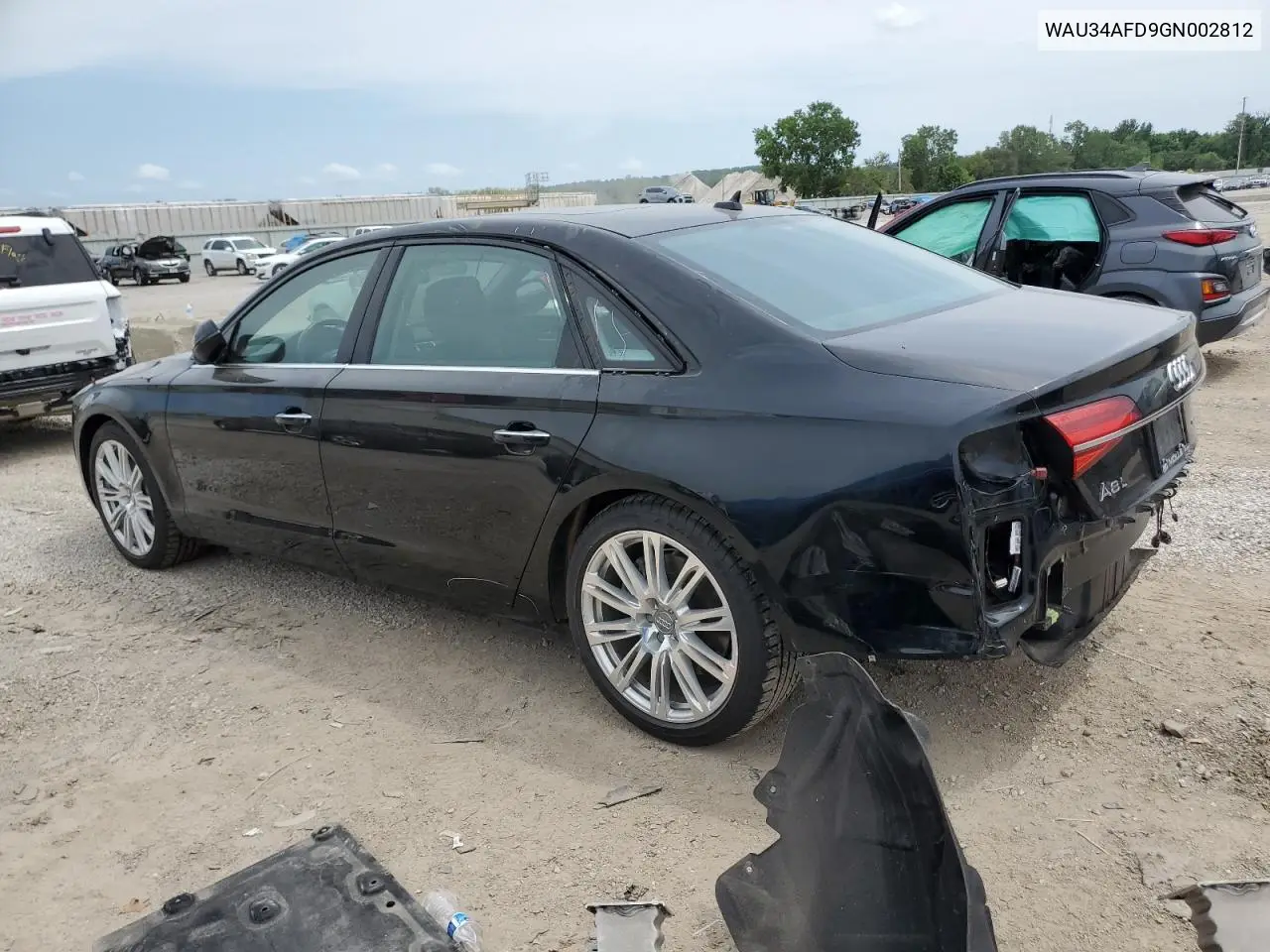 2016 Audi A8 L Quattro VIN: WAU34AFD9GN002812 Lot: 65598195