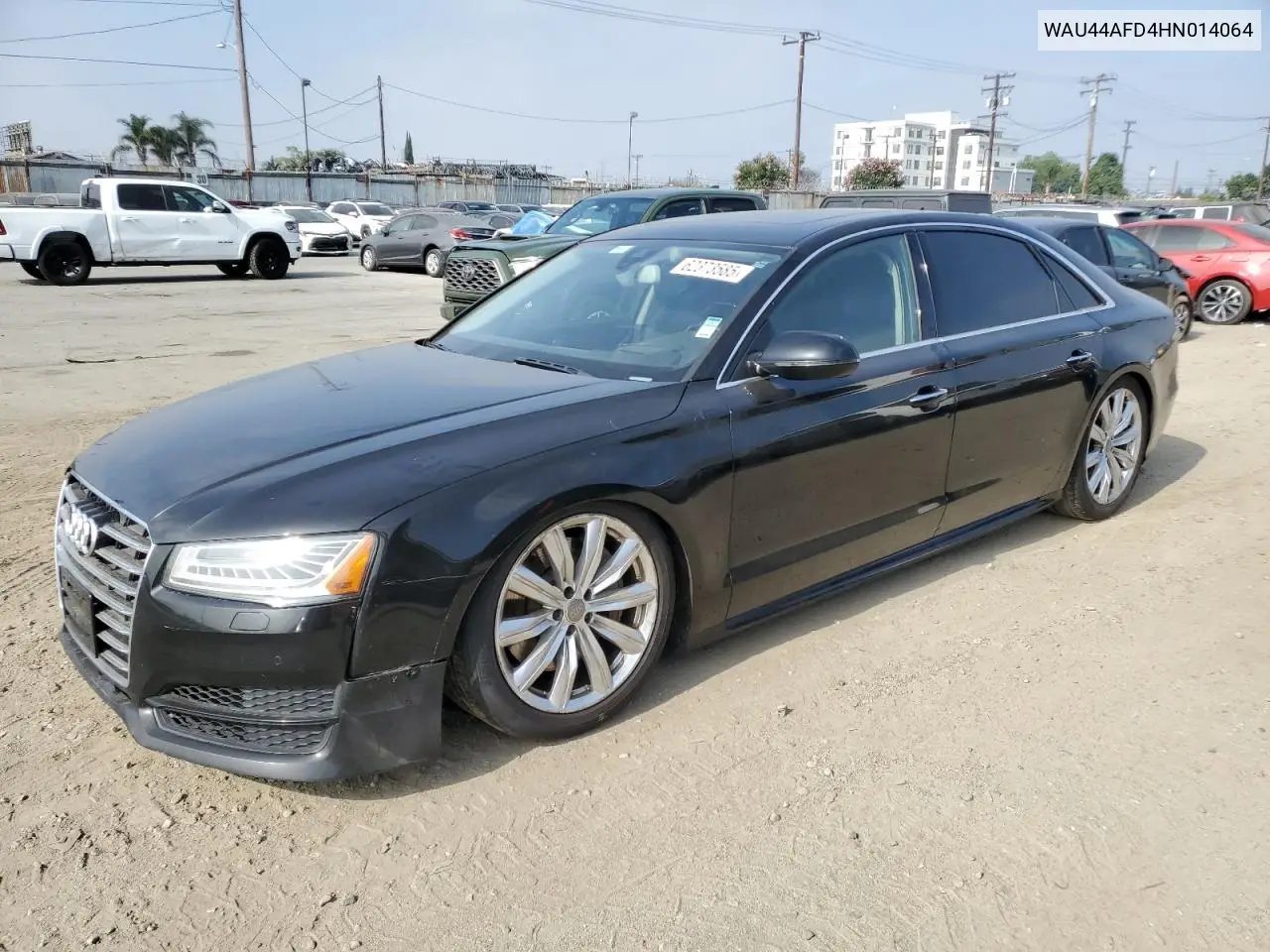 2017 Audi A8 L Quattro VIN: WAU44AFD4HN014064 Lot: 62373585