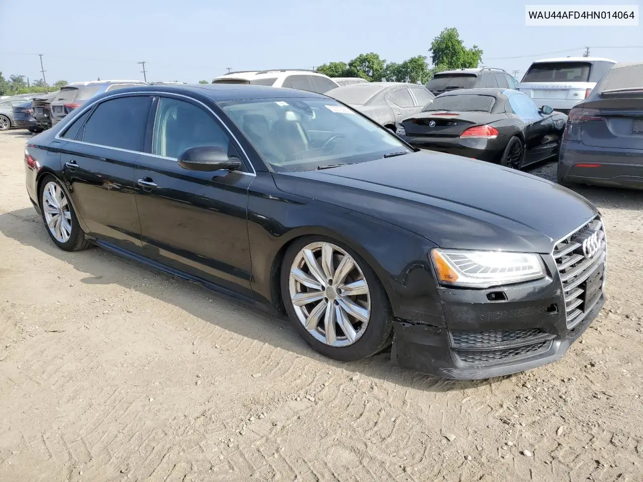 2017 Audi A8 L Quattro VIN: WAU44AFD4HN014064 Lot: 62373585