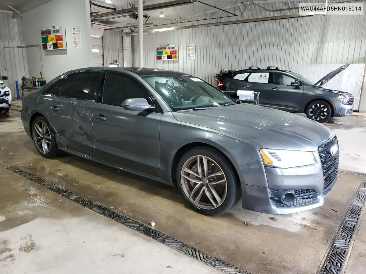 2017 Audi A8 L Quattro VIN: WAU44AFD5HN015014 Lot: 62840515