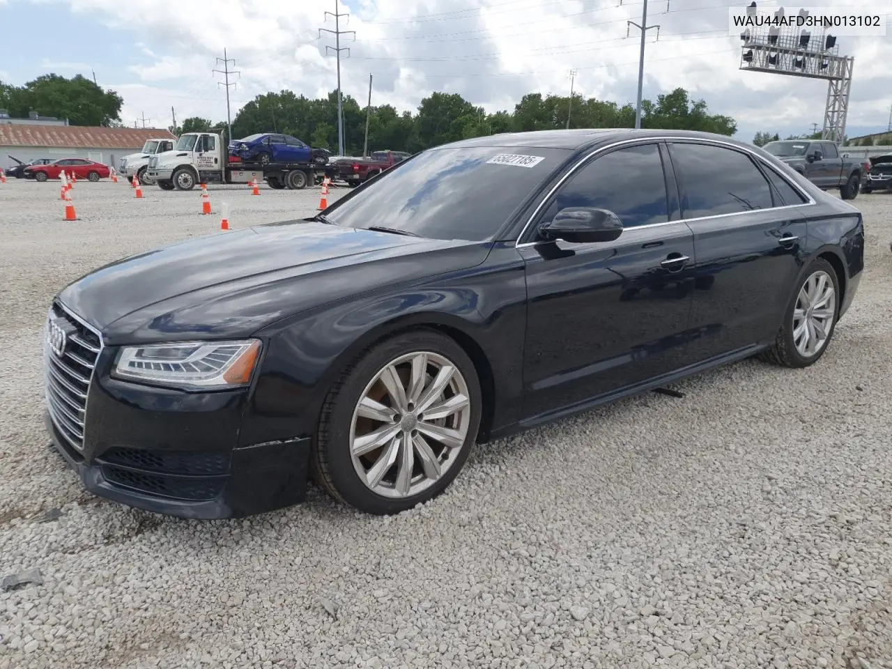 2017 Audi A8 L Quattro VIN: WAU44AFD3HN013102 Lot: 65027185