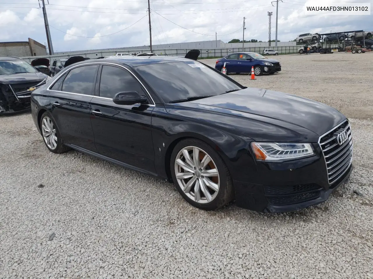 2017 Audi A8 L Quattro VIN: WAU44AFD3HN013102 Lot: 65027185