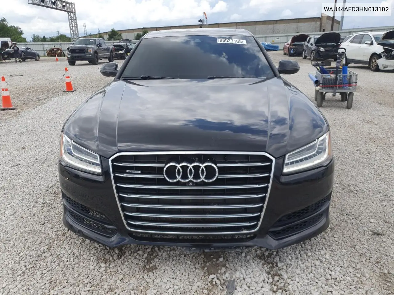 2017 Audi A8 L Quattro VIN: WAU44AFD3HN013102 Lot: 65027185